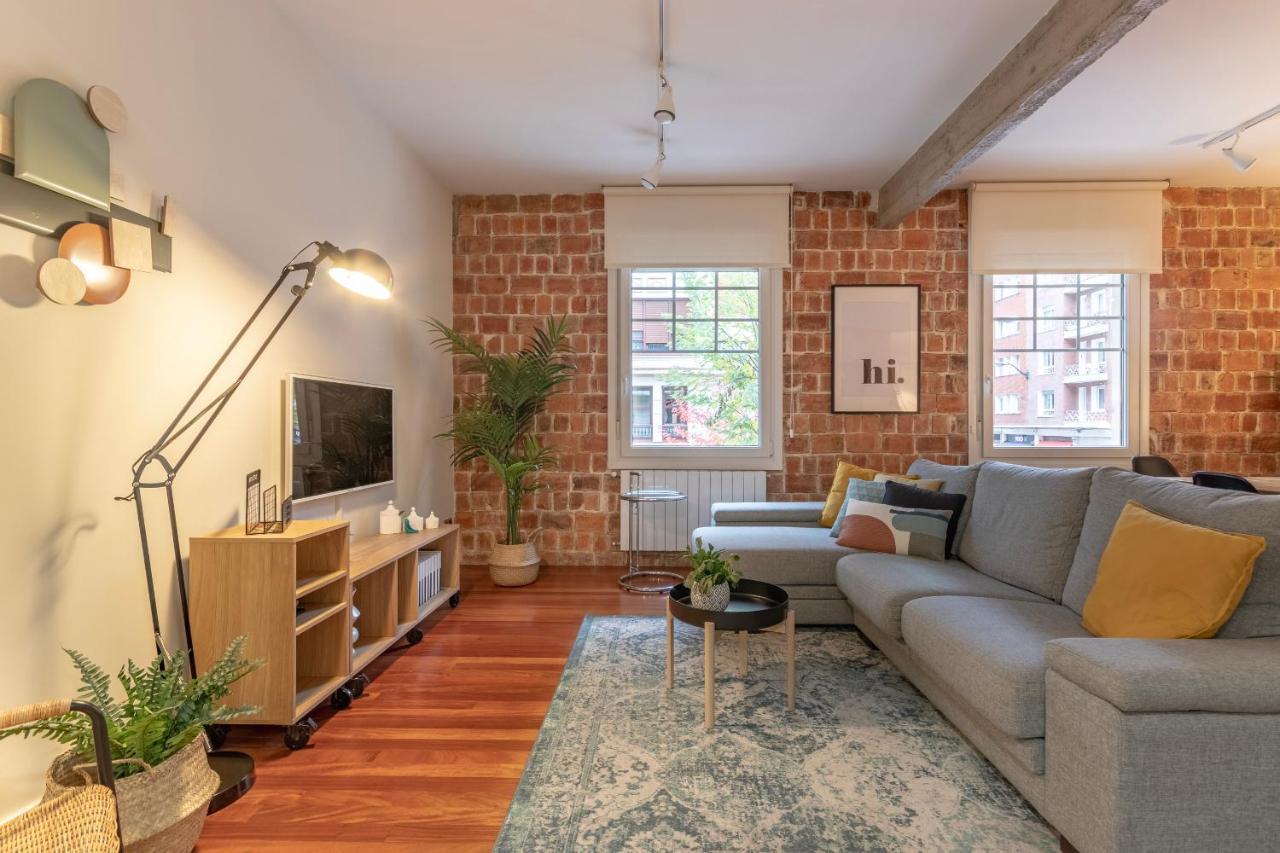 Gran Apartamento Con Estilo En El Centro De Bilbao Exterior foto